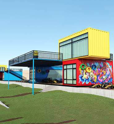 集装箱卡丁车接待处