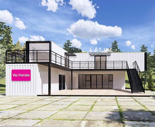 浙江温州集装箱攀岩售票处